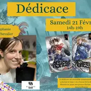 Dédicace manga Stéphanie le Chevalier - Ashes