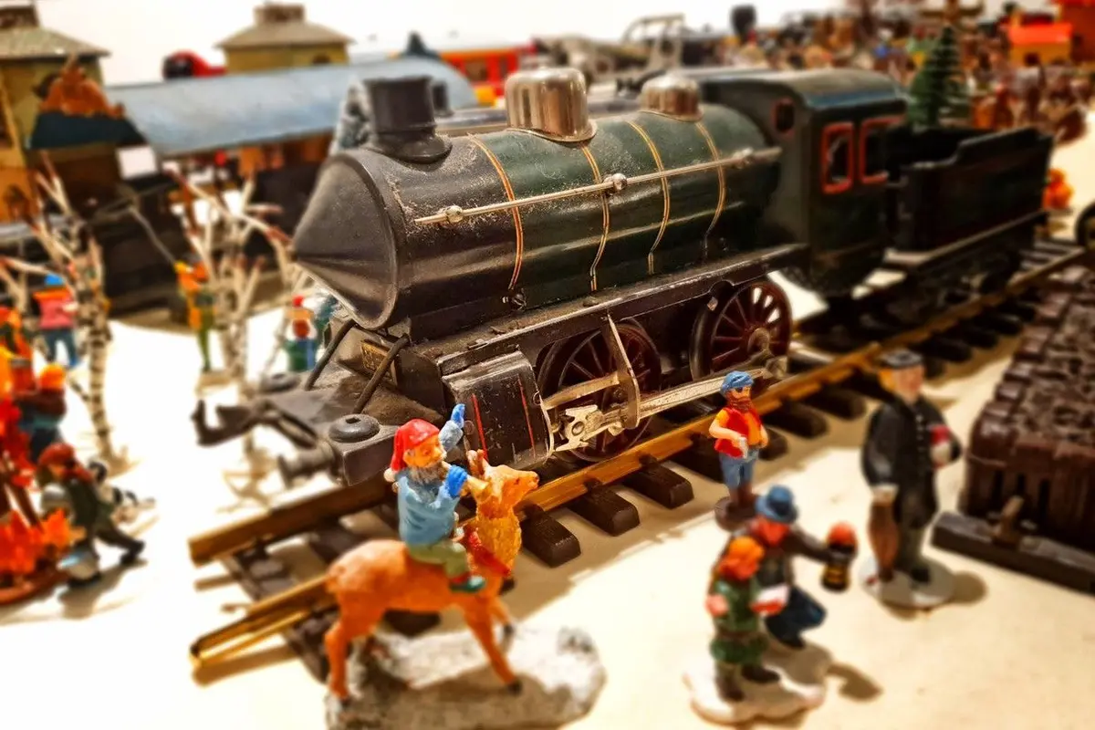 Exposition de jouets anciens