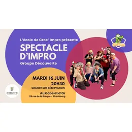Spectacle d’improvisation - groupe découverte 