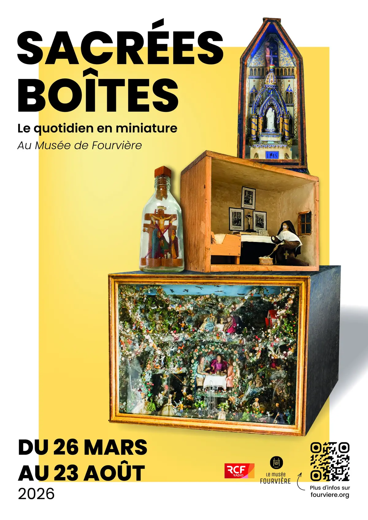Sacrées Boîtes ! : des mondes miniatures entre art et spiritualité