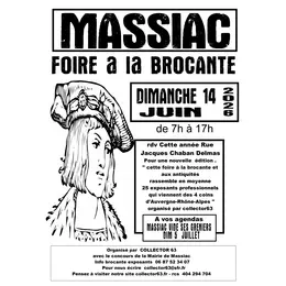 Foire à la brocante de la fête des cerises