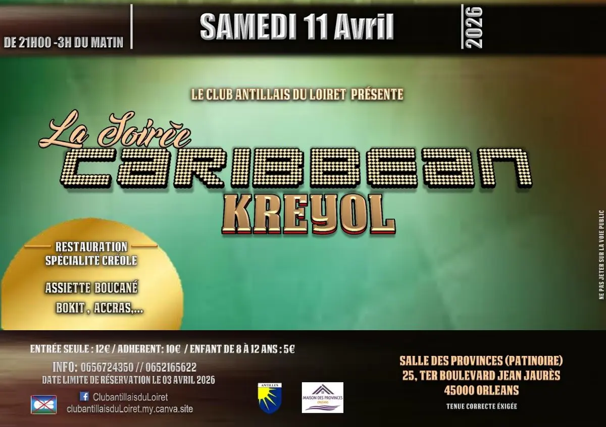 Soirée caribbean kréyol 