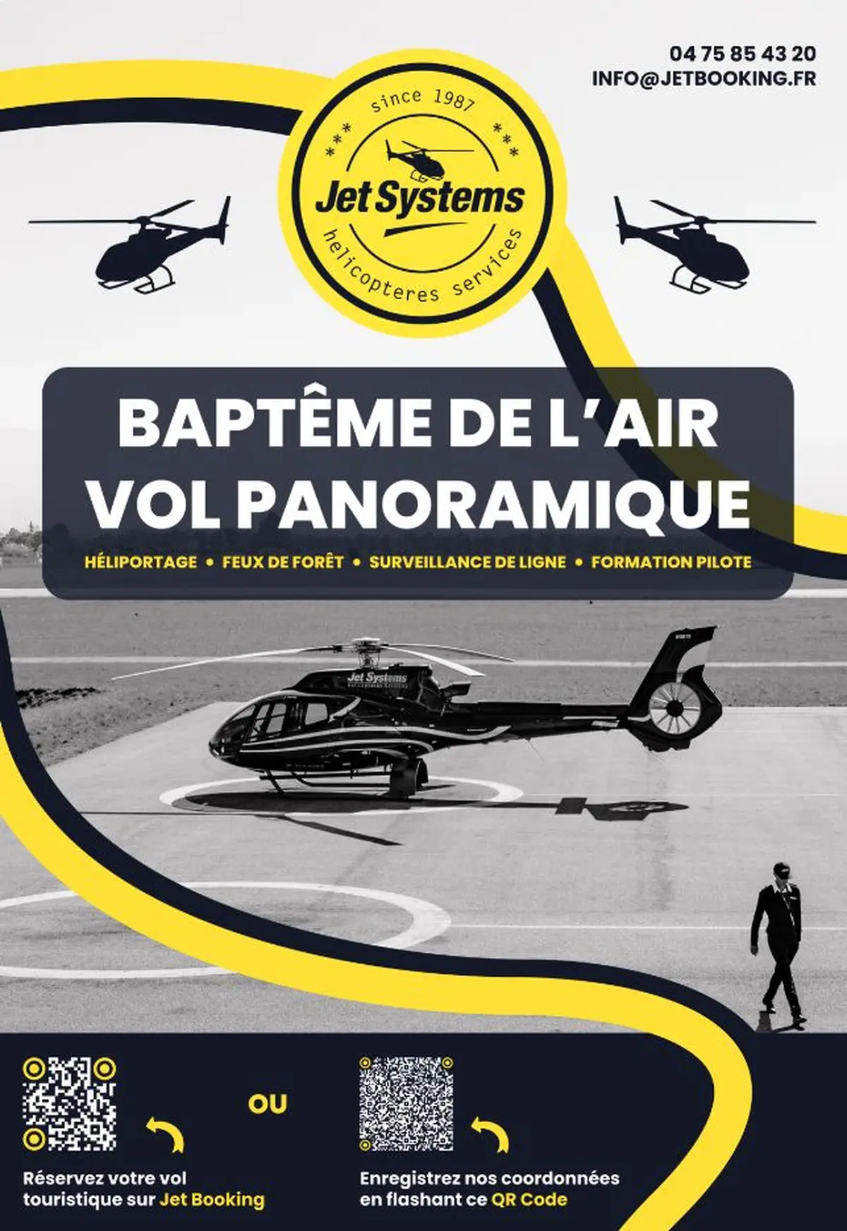 Baptême de l'air en hélicoptère