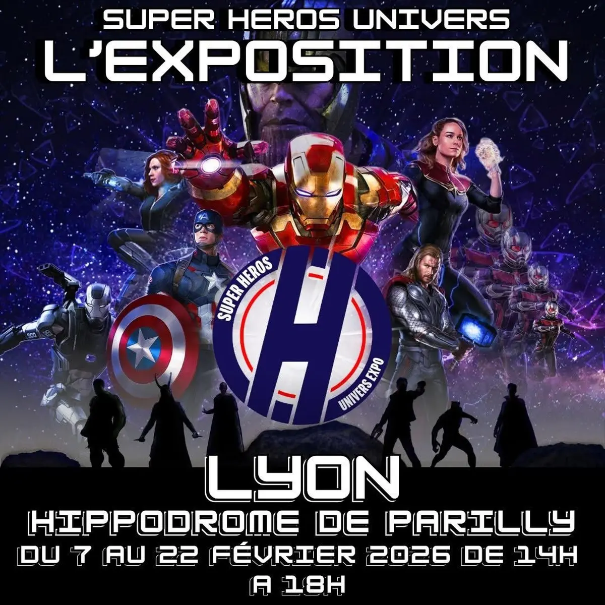 Expo super-héros & dinosaures 