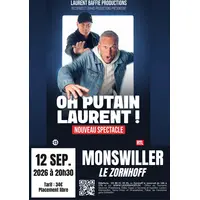 Oh...putain Laurent ! nouveau spectacle Laurent Baffie © zornhoff
