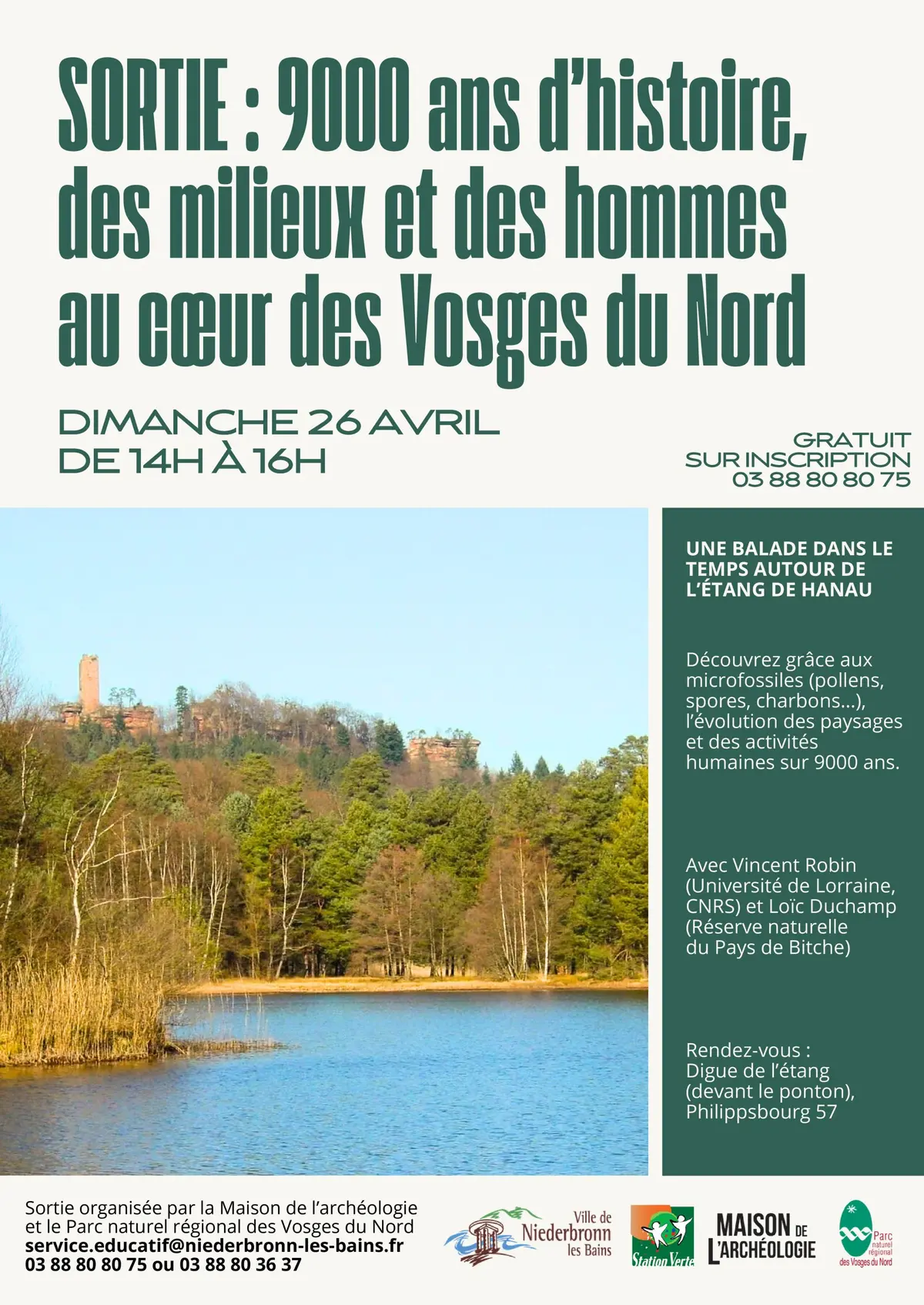9000 ans d'histoire, des milieux et des hommes au cœur des Vosges du Nord