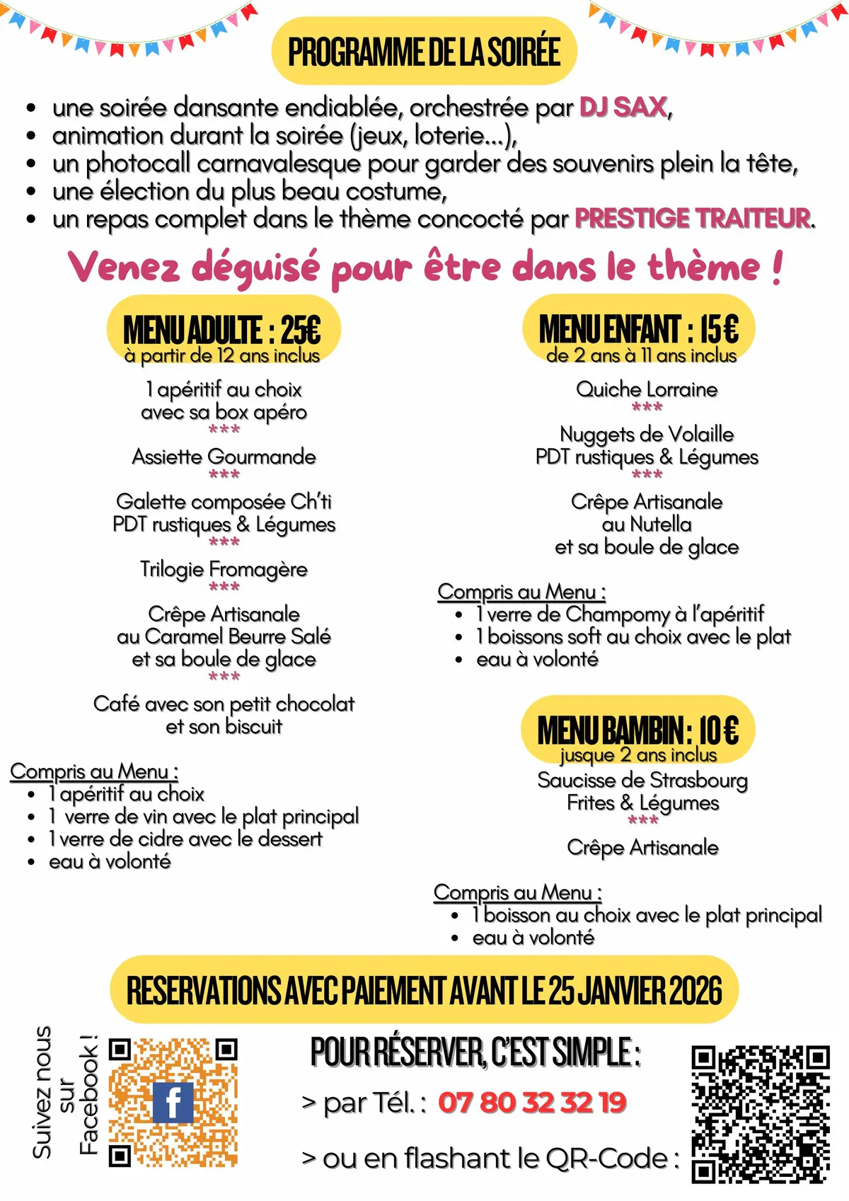 Soirée Repas Dansant