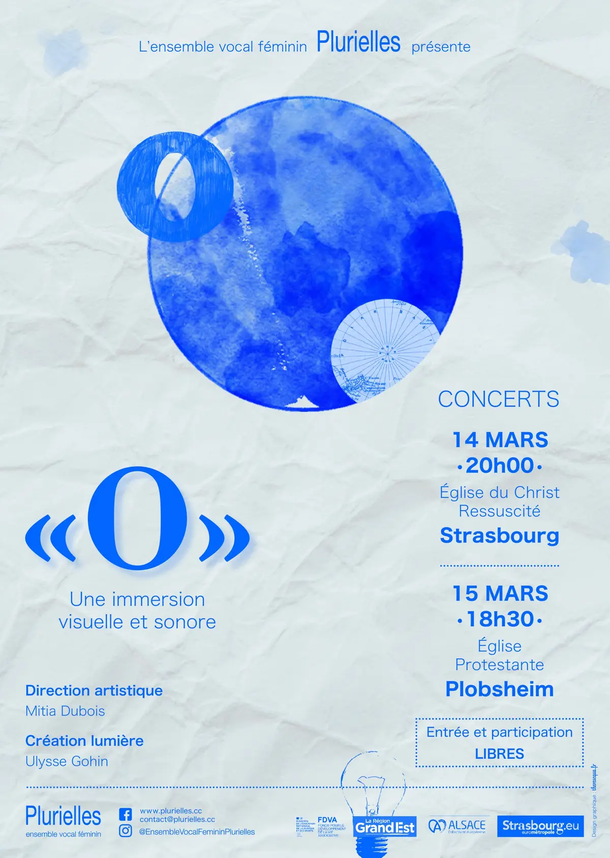 Concerts Ensemble vocal féminin Plurielles 