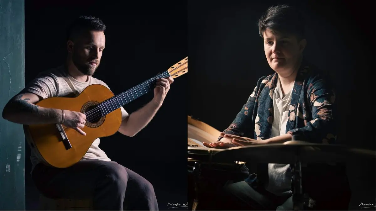 Brice Rivey & Eléna Louviot en concert (guitare & percussions) !