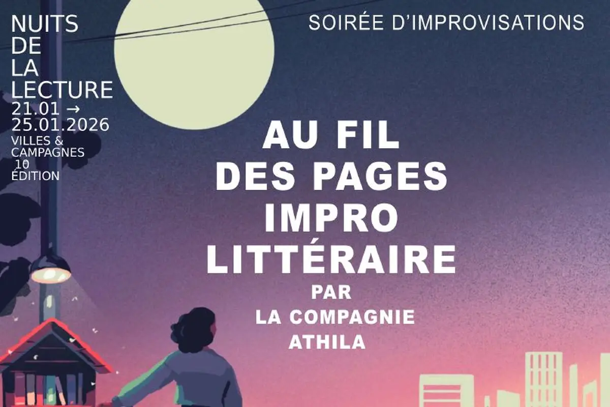 Nuit de la lecture | Au fil des pages : soirée d'impro littéraire