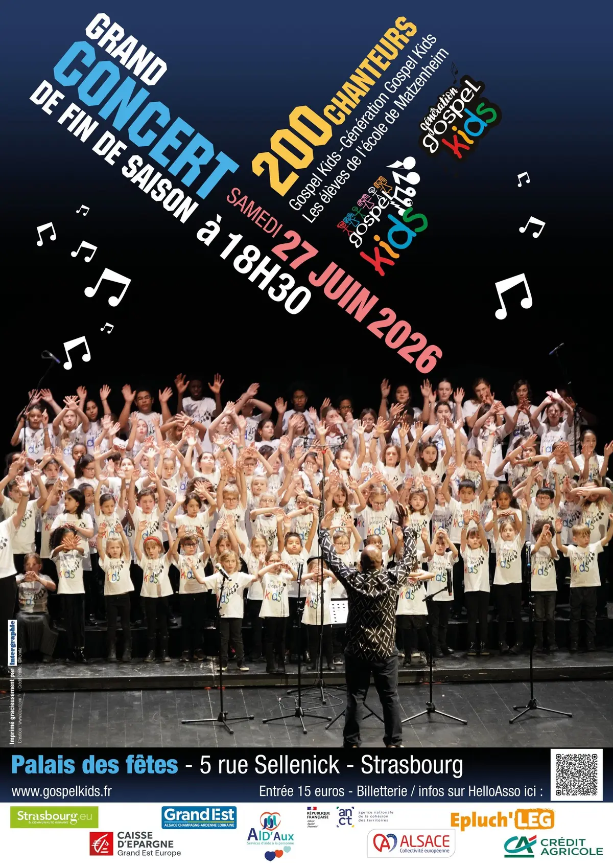 Grand concert de fin de saison - GOSPEL KIDS