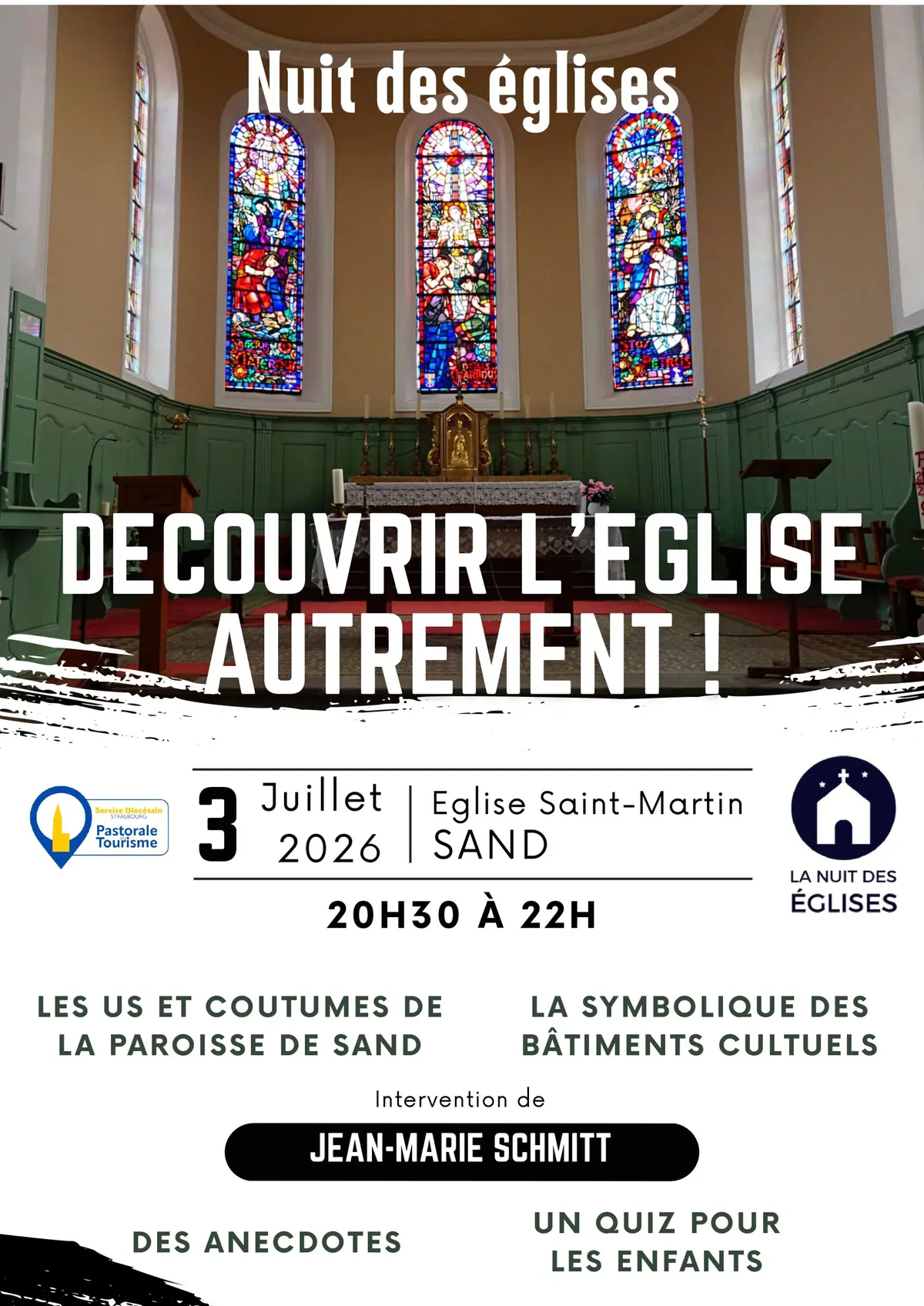 Nuit des églises à Sand