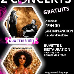 Soirée Musicale - 2 concerts - Gratuit