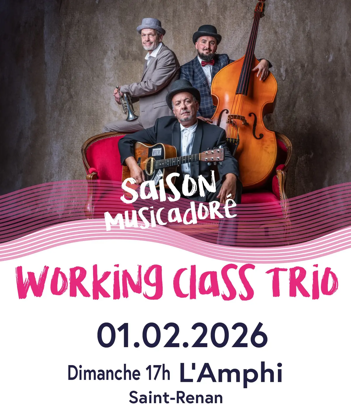 Concert de Working Class Trio