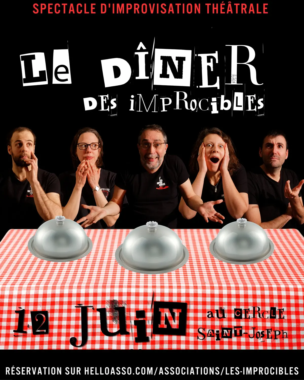 Le Dîner des Improcibles [Spectacle d'impro]