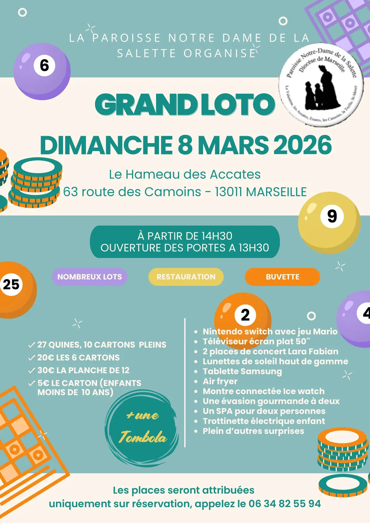 Super loto paroissial des Amis de St Valentin