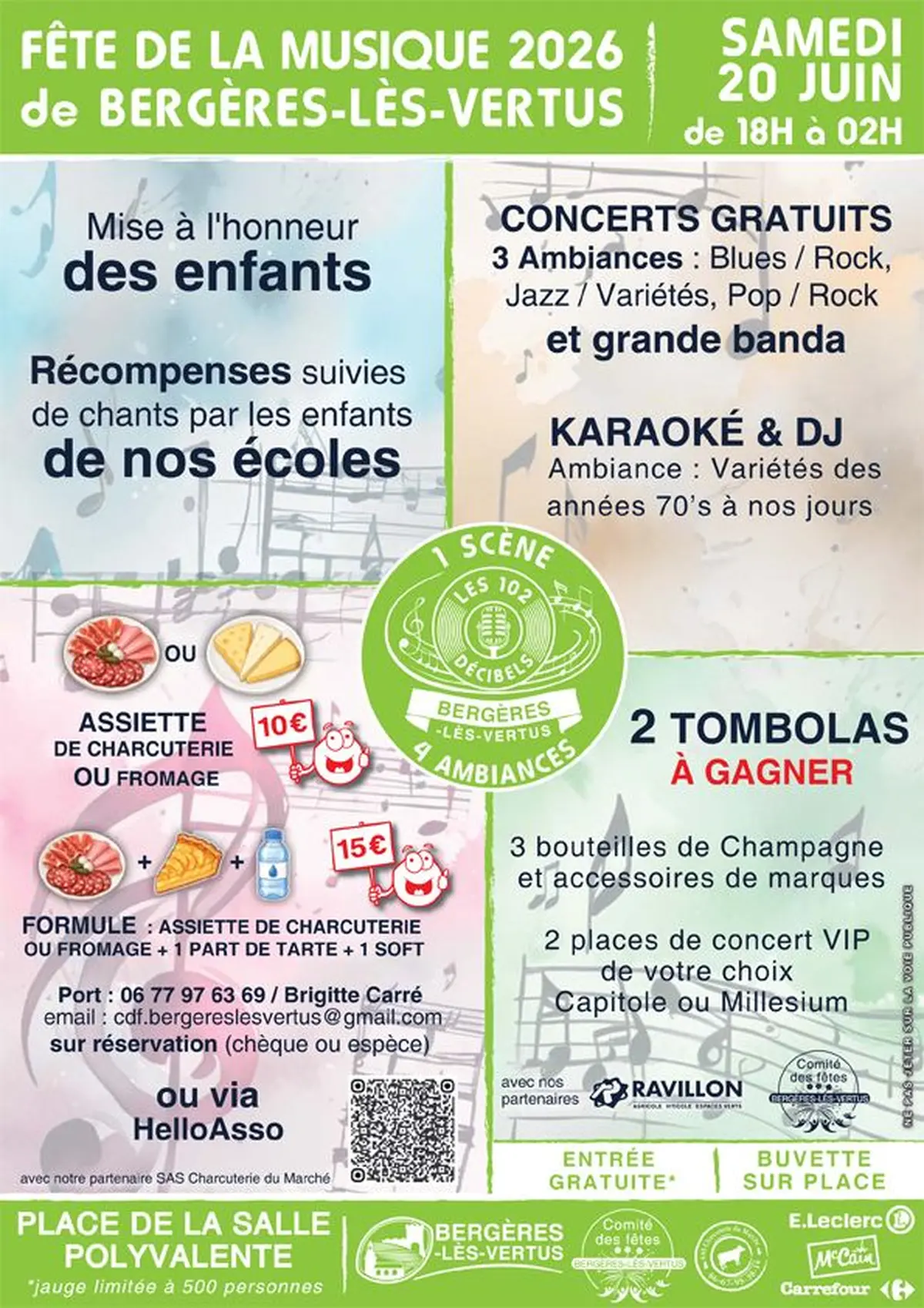 Les 102 Décibels - Fête de la musique 2026