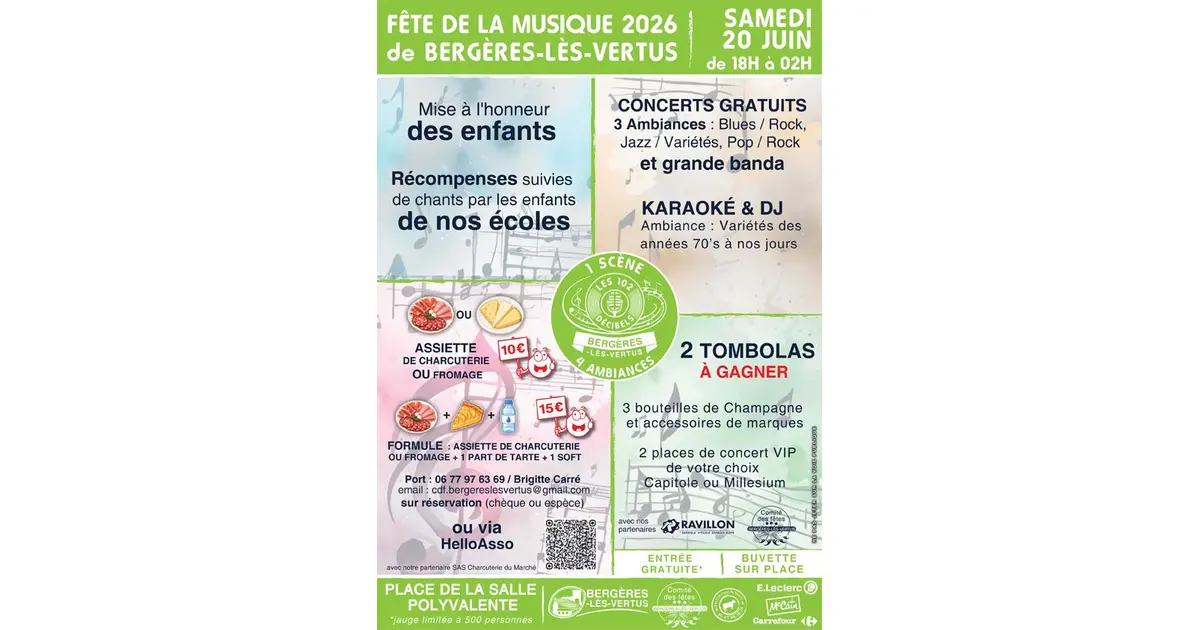Les 102 Décibels - Fête de la musique 2026