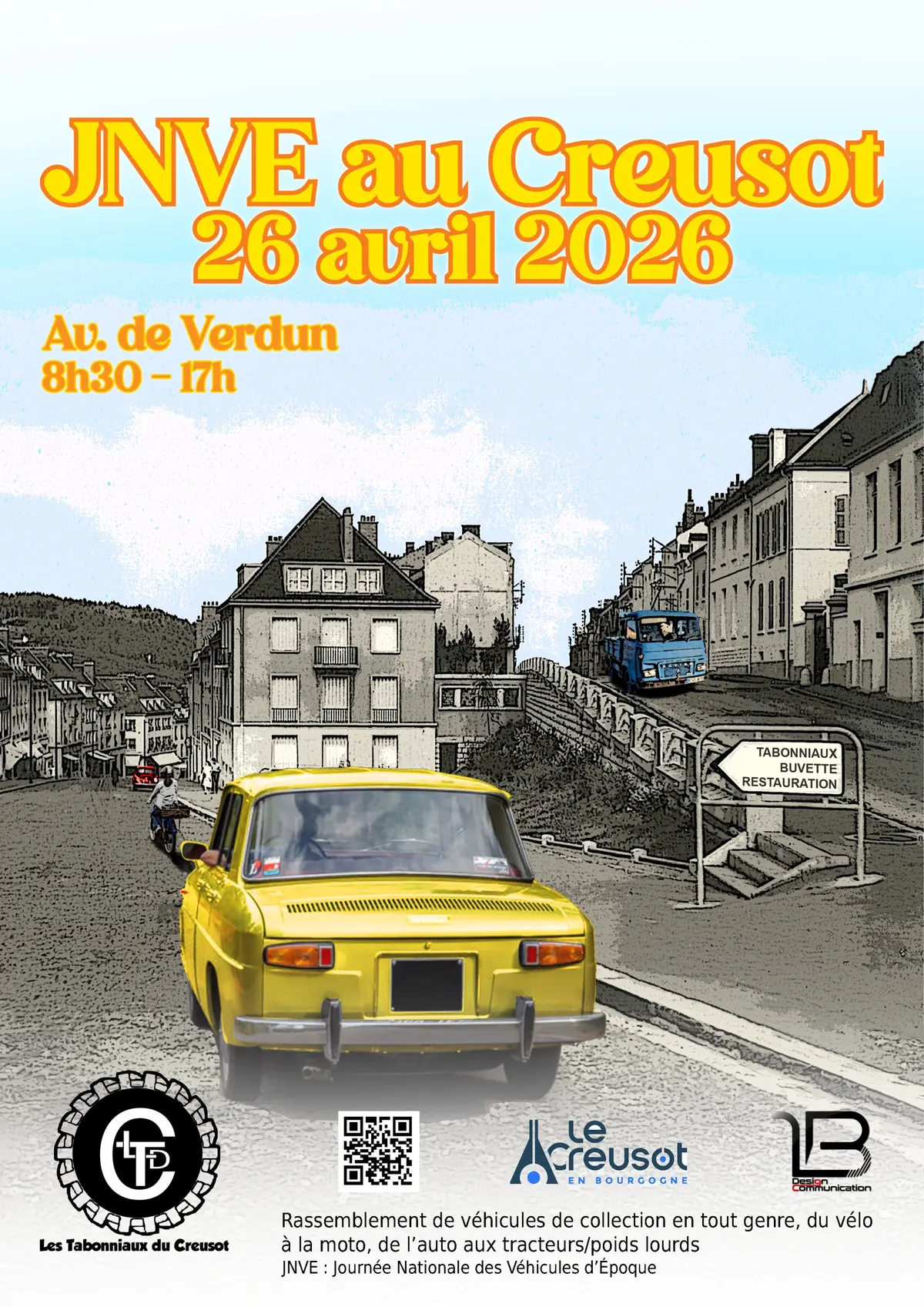 Journée Nationale des Véhicules d'Époque au Creusot