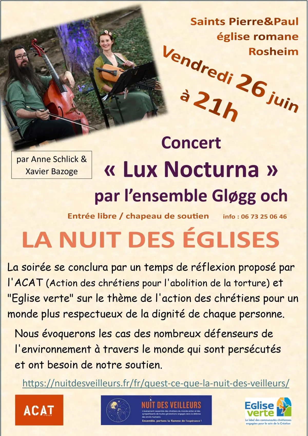 Nuit des églises à Rosheim