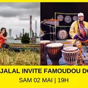Naissam Jalal invite Famoudou Don Moye