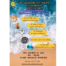 Eveil sensoriel et créatif en connexion avec la mer
