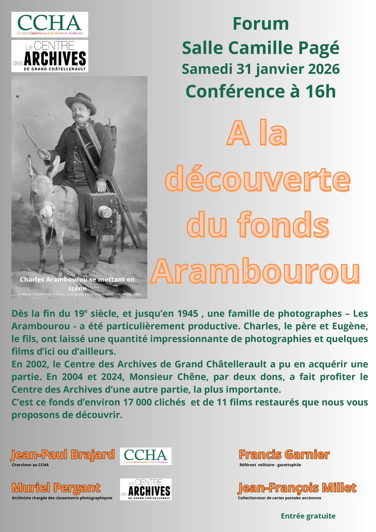 Le fonds photographique Arambourou