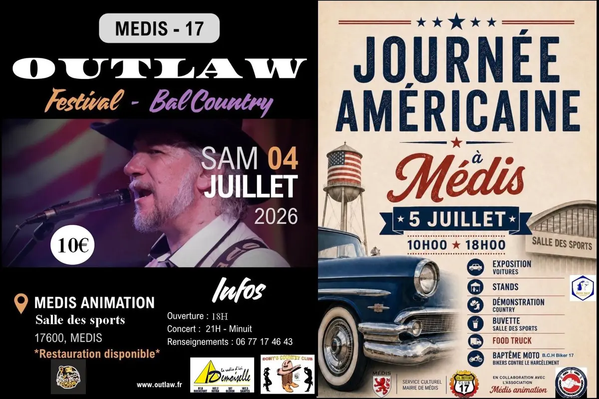 Weekend Américain, Bal et Concert Country