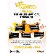 Finale Tremplin Musical Étudiant – 360 Festival