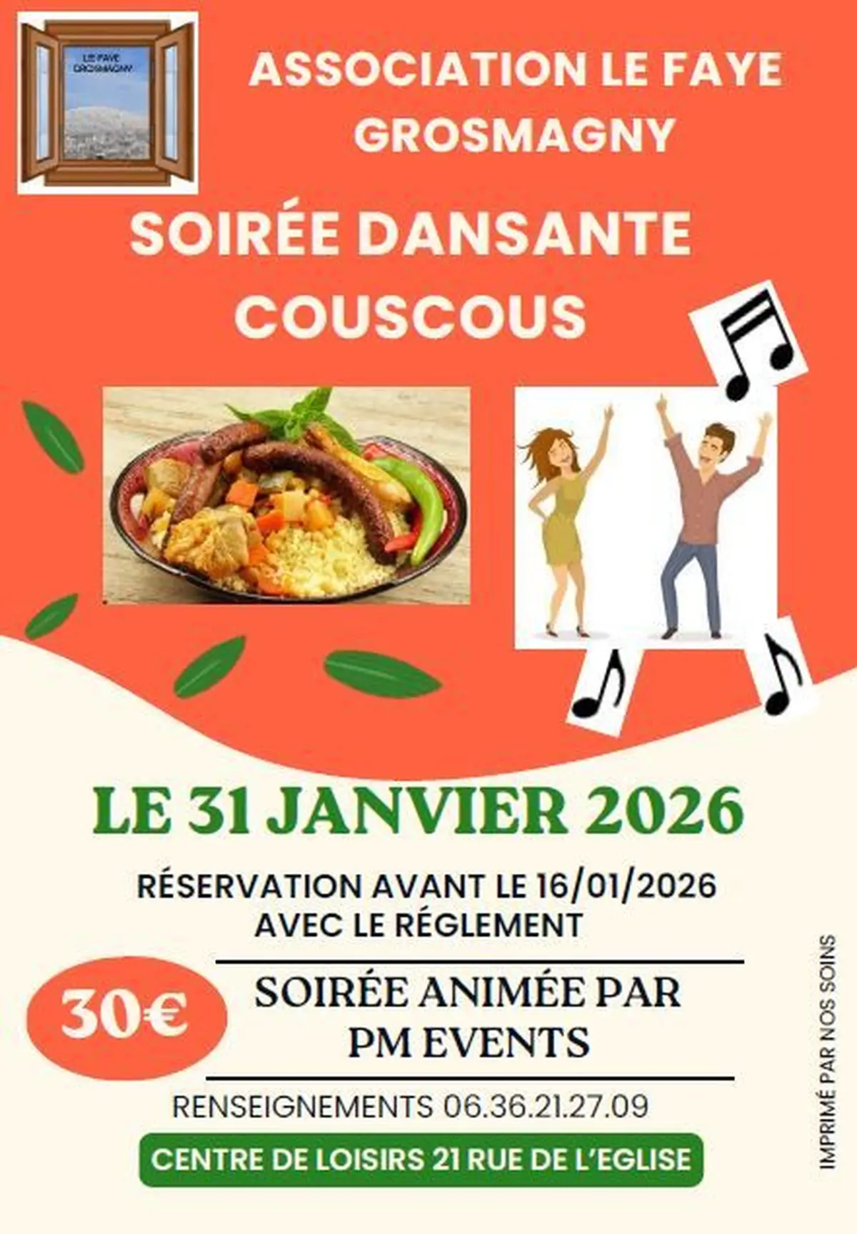 Soirée Dansante Couscous