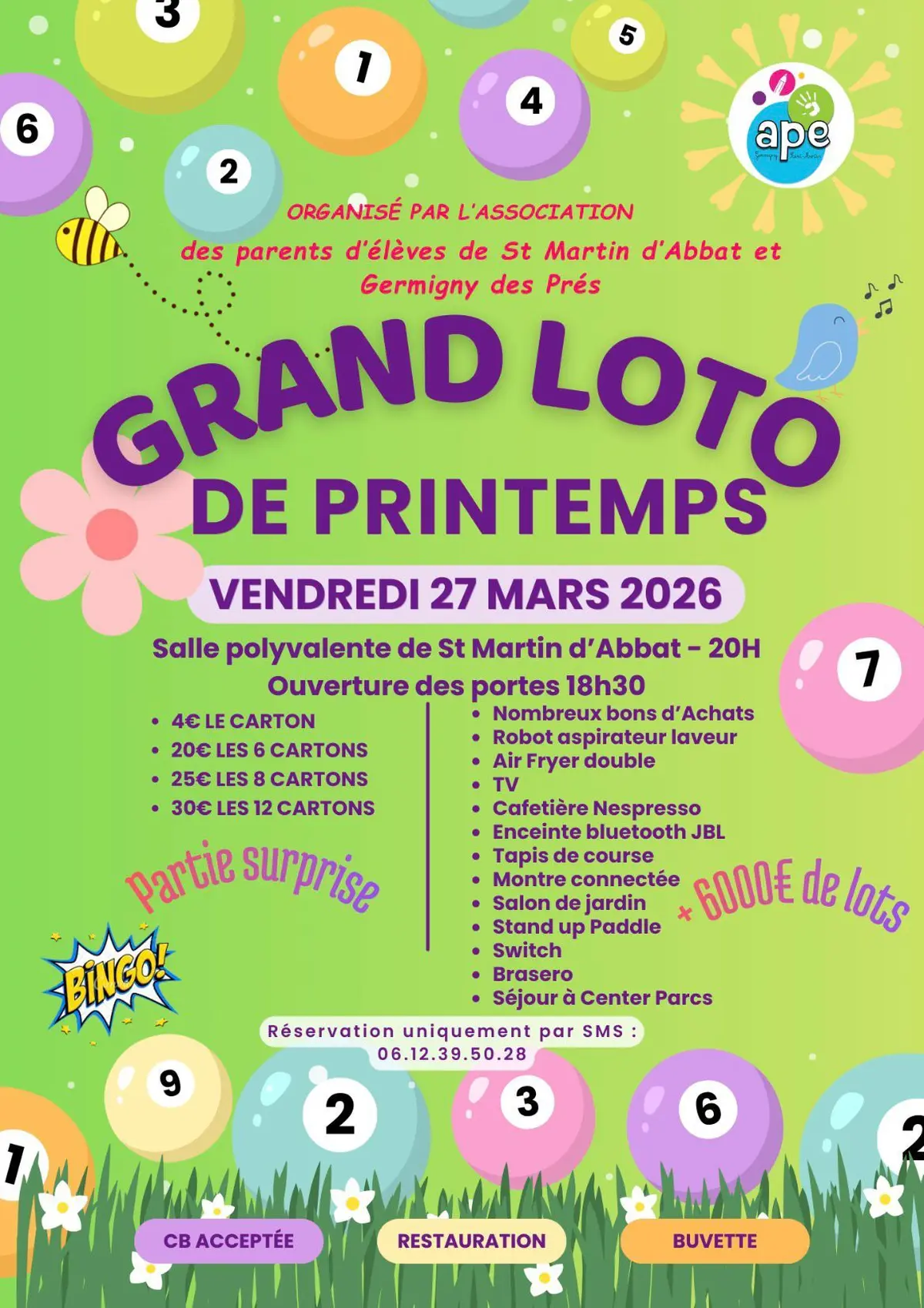 Grand loto de printemps 