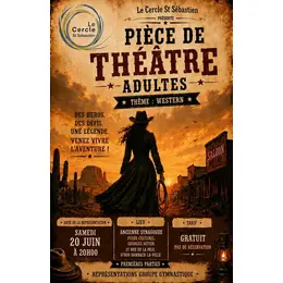 Pièce de théâtre adultes : Thème Western