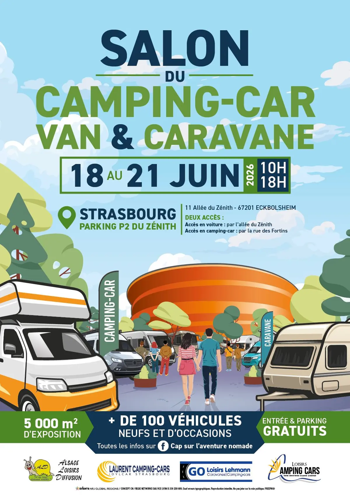 Salon du Camping-Car, Van & Caravane de Strasbourg