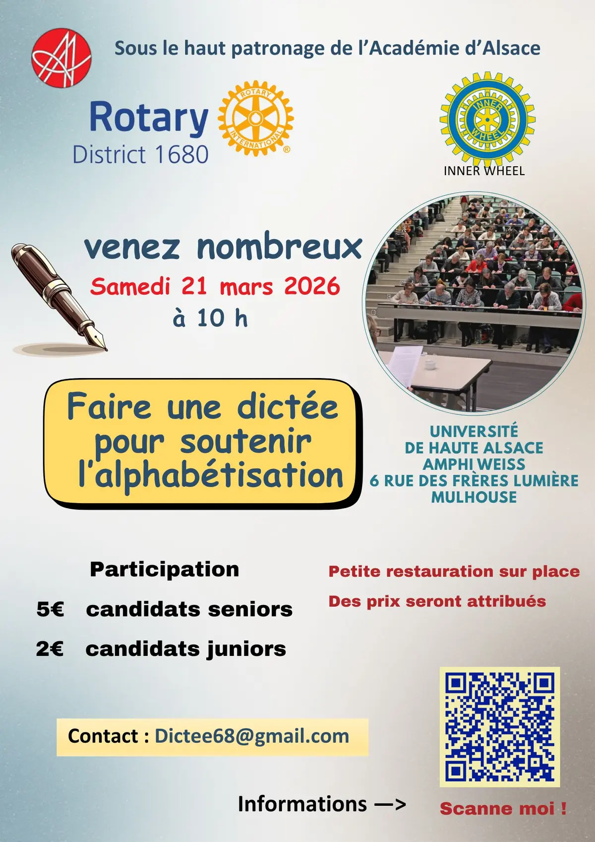 Faire une dictée pour soutenir l'alphabétisation