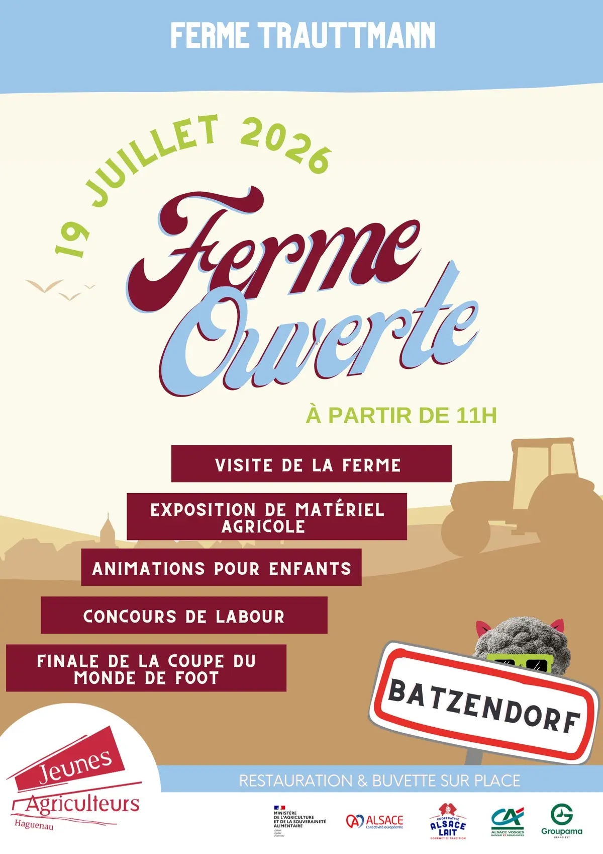 Ferme ouverte
