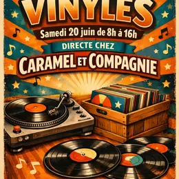 Vente vinyles en directe 