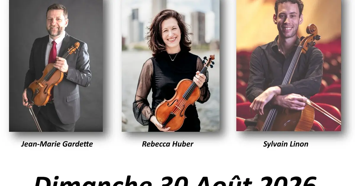 Concert "Quatre par trois" Trio Fanely