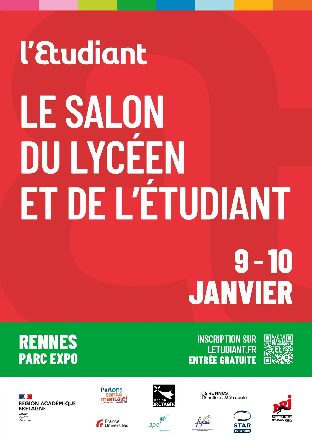 Le Salon du lycéen et de l’étudiant à Rennes