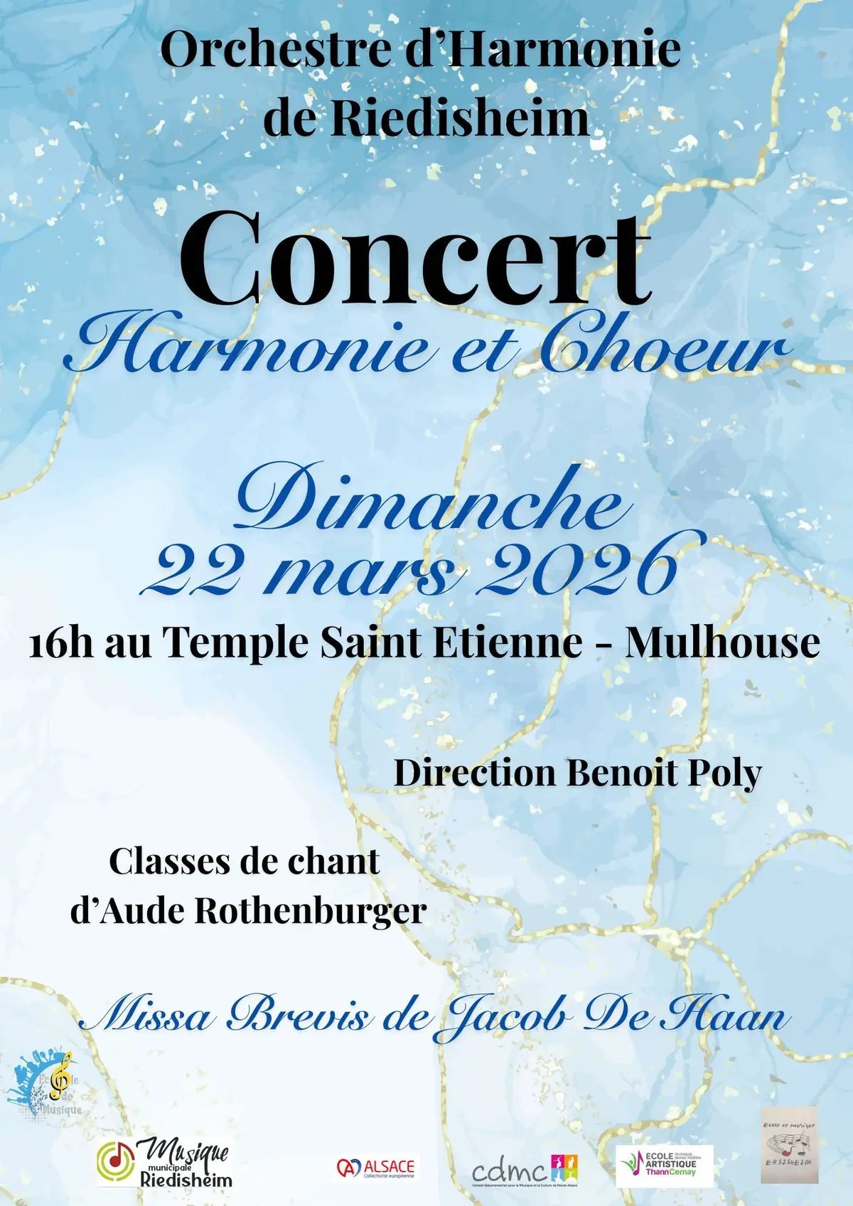 Concert harmonie et chœur
