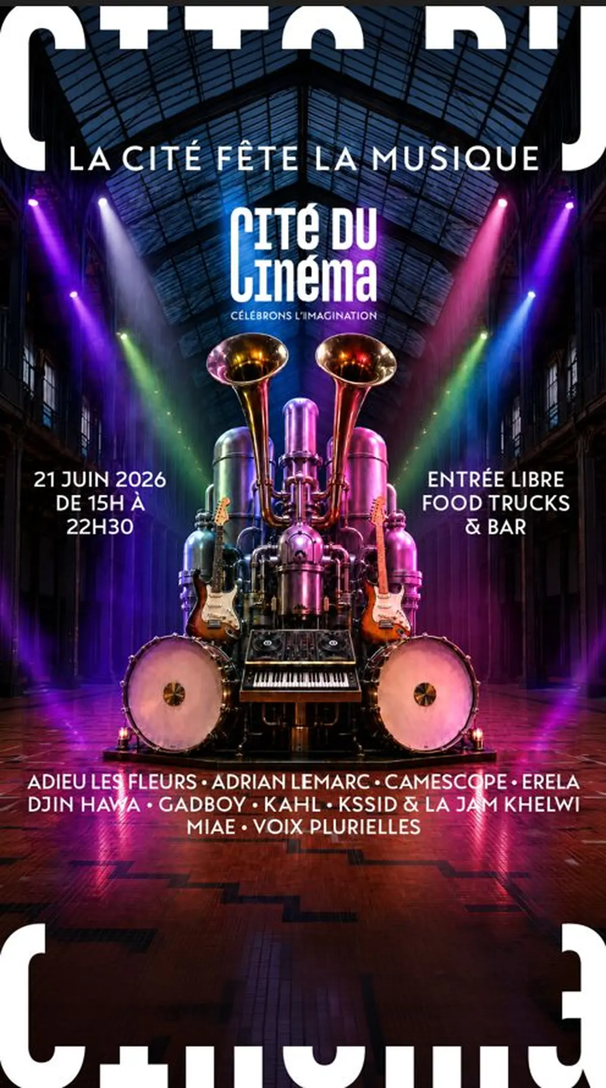 La Cité du Cinéma fête la Musique