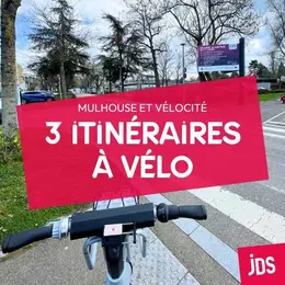 3 sorties à vélo à Mulhouse avec Vélocité