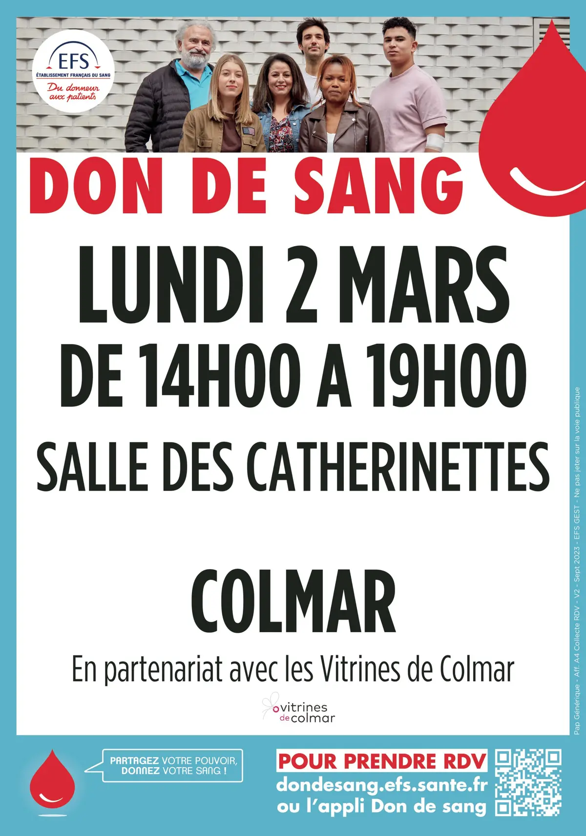 Don de Sang à Colmar