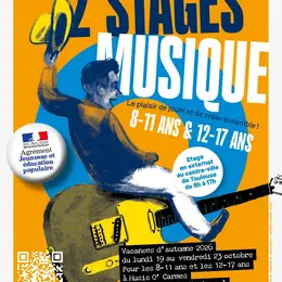 Stage musique ado à Toulouse octobre 2026