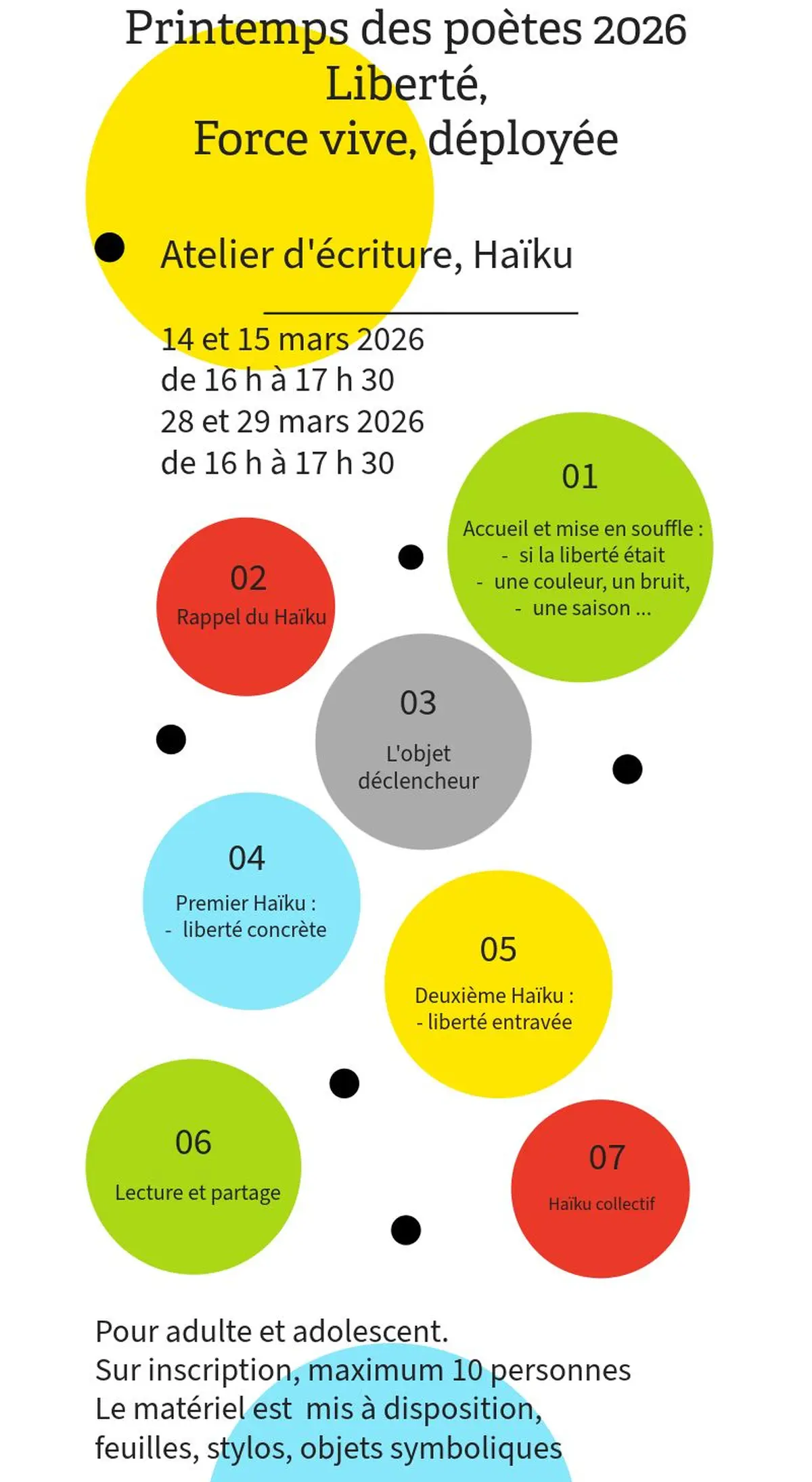Ateliers d’écriture de haïkus