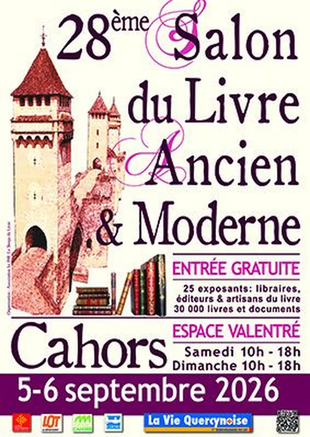 28e Salon du livre ancien et moderne de Cahors