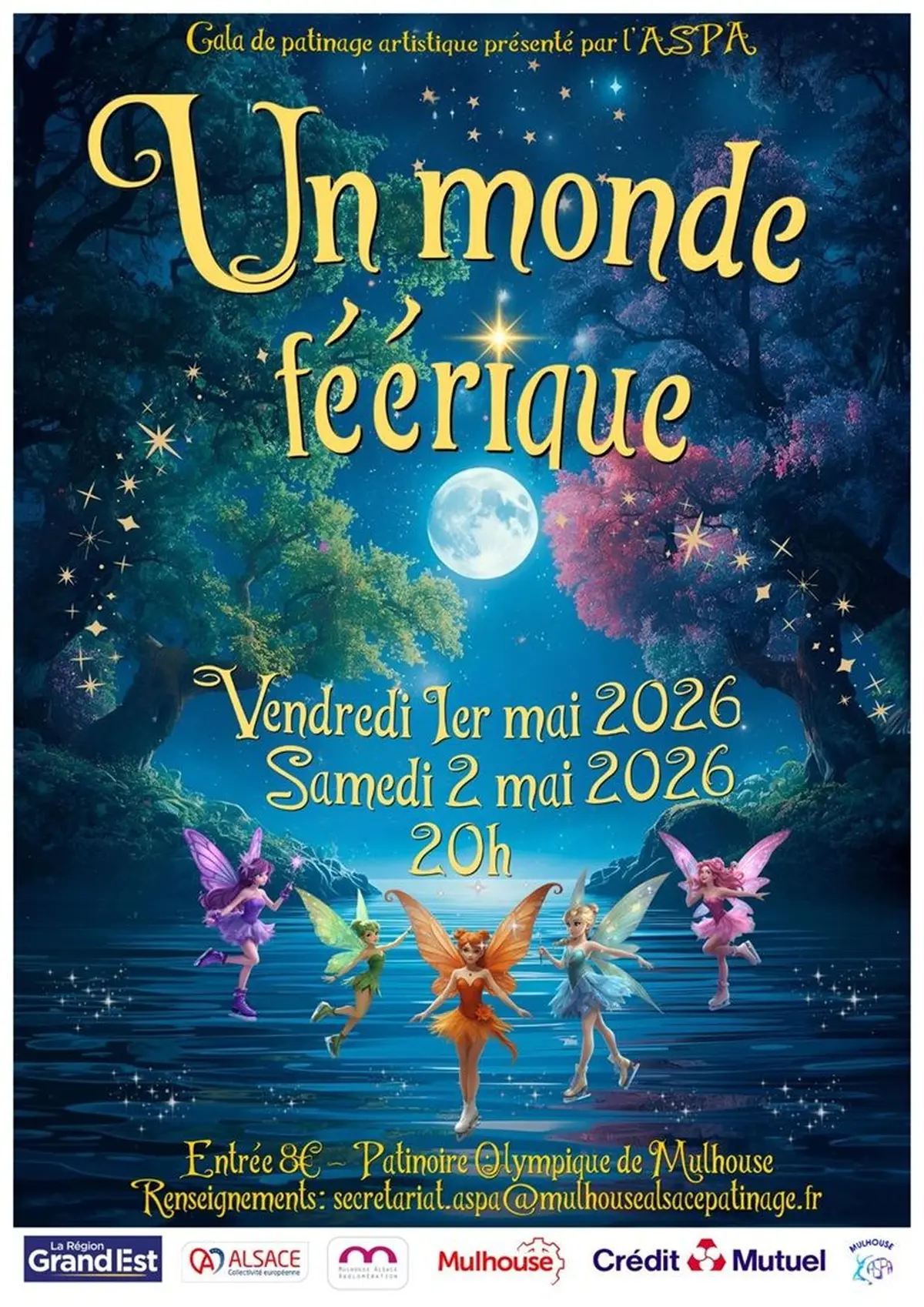  Un monde féérique - Gala 2026 - ASPA Patinage Artistique Mulhouse