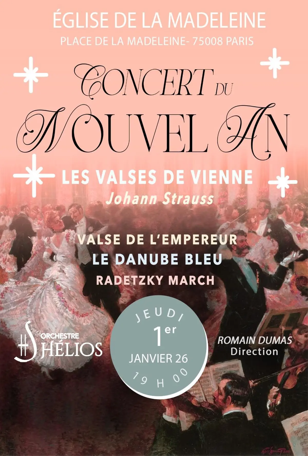 Concert du Nouvel An : Les Valses de Johann Strauss