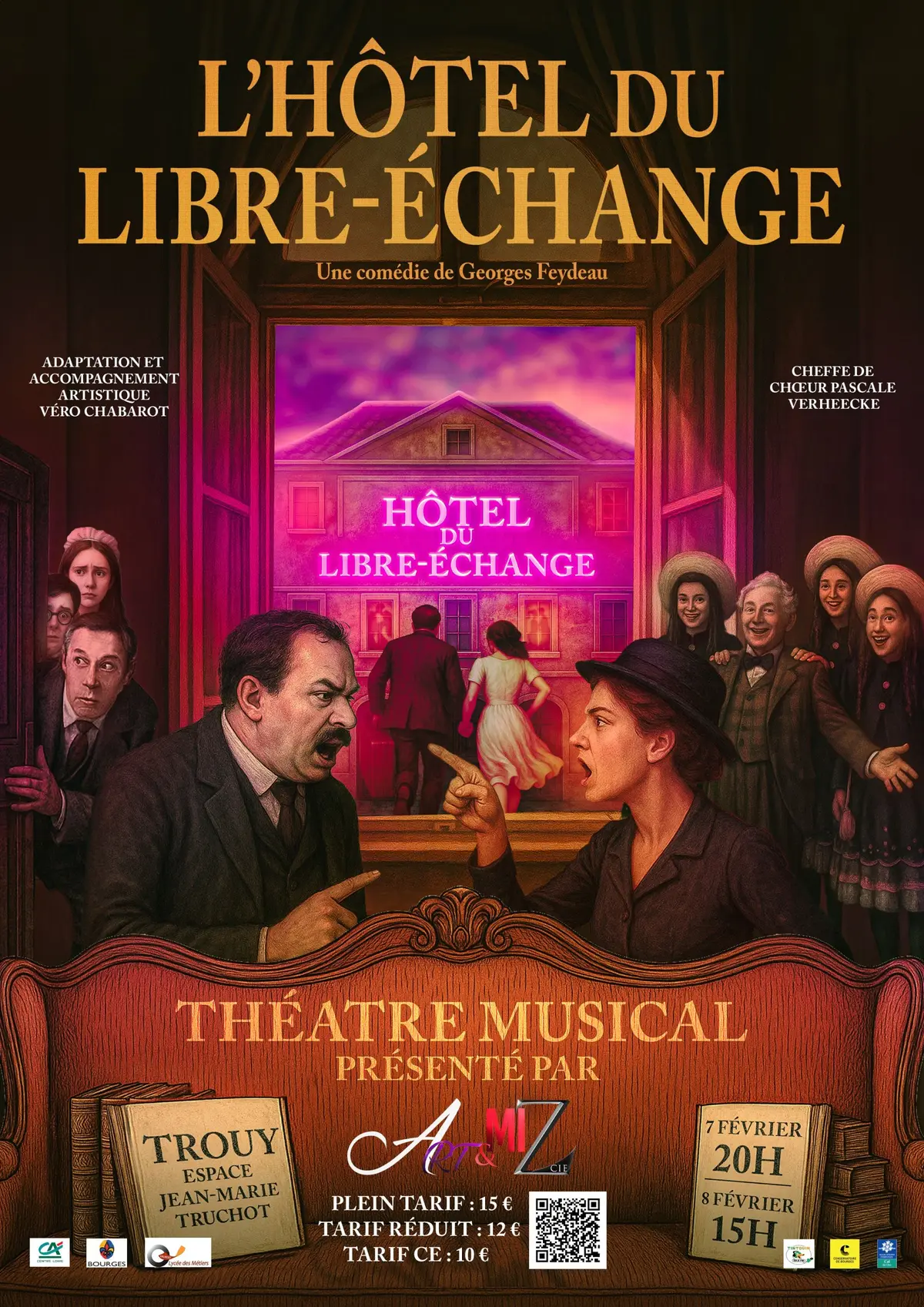 L'Hôtel du Libre Echange en théâtre chanté