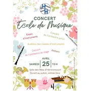 Concert de l'école de musique d'Hérimoncourt 