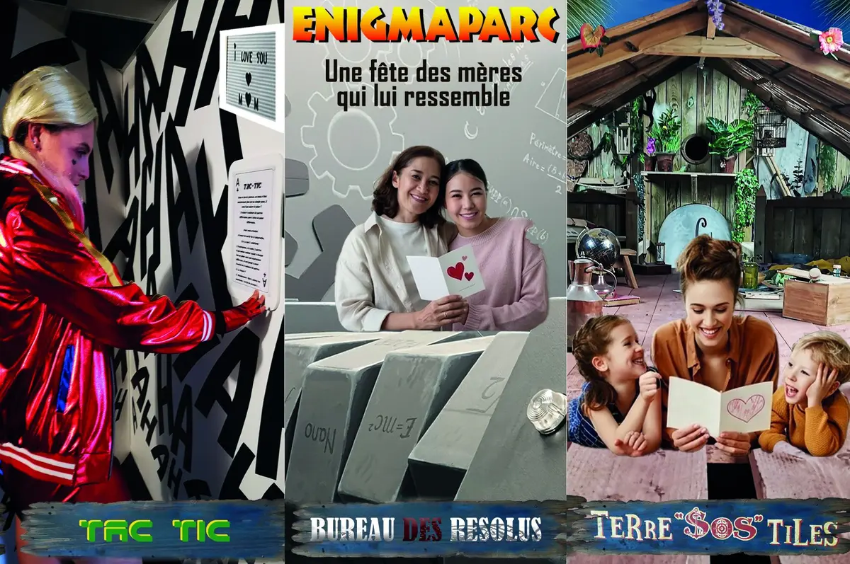 Fête des mères last minute à Enigmaparc